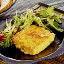 Welsh Rarebit and Grits Casserole
