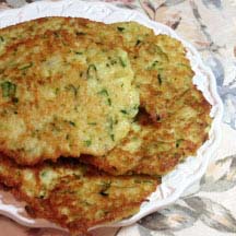 Zucchini-Potato Latkes