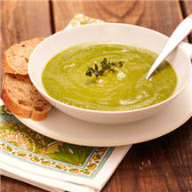 Cream of Broccoli-Leek Soup