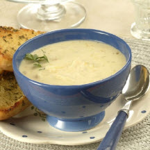 Creamy Green Chile and Cheese Soup