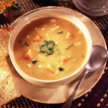 Jalapeño Sweet Potato and Chicken Chowder