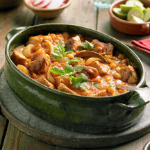 Pueblo Pork and Hominy Stew