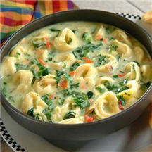 Tortellini Spinach Soup