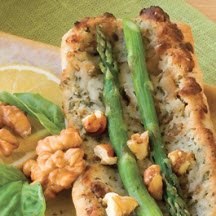 Asparagus and Walnut Puffs