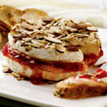 Baked Brie with Cherries & Nuts