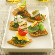 View the recipe for Baked Ravioli Bites. Baked Ravioli Bites