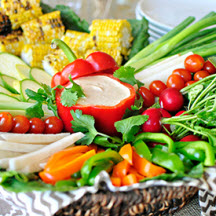 View the recipe for Garden Vegetable Tray. Garden Vegetable Tray
