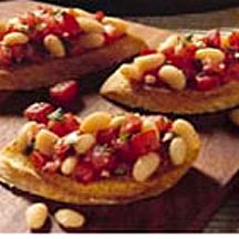 Italian Bean Bruschetta
