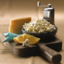 Lemon Pepper and Parmesan Popcorn