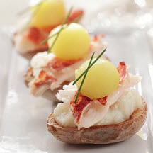 Lobster Potato Skins