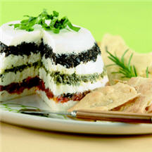 Olive, Pesto and Bruschetta Cheese Torta