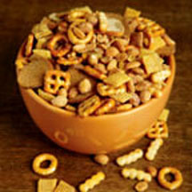 Parmesan-Toasted Snack Mix