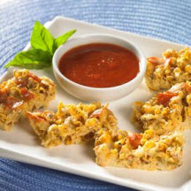 Popcorn Pepperoni Pizza Dippers
