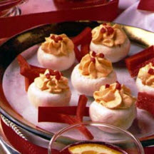Roasted Red Pepper Stuffed Mushrooms