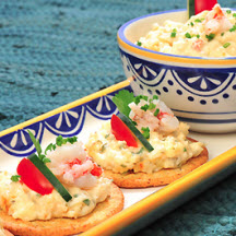 Rock Shrimp Cheese Dreams