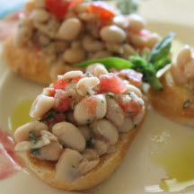 White Bean Bruschetta