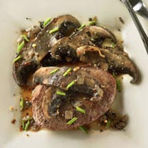 Beef Tenderloin and Portobellos with Marsala Sauce