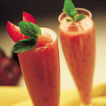 California Plum White Wine Smoothie