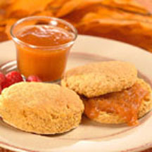 Pumpkin Maple Biscuits
