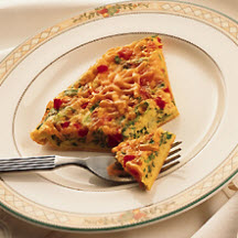 Festive Cheddar Frittata