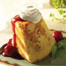 Grilled Angel Food Cake