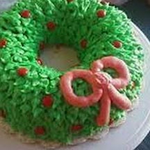 View the recipe Wreath Cake. Wreath Cake