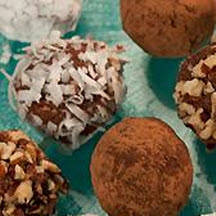 Chocolate & Peanut Butter Truffles