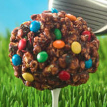 Double Chocolate Popcorn Balls