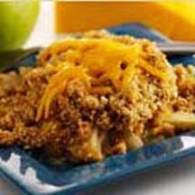 Apple Pretzel Crisp with Aged Cheddar