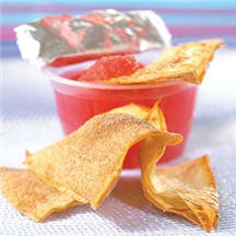 Applesauce with Crispy Scoops