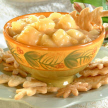 Hot Carameled Apples with Pie Crust Dippers