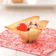 Cherry Cannoli Cups
