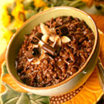 Chocolate Macaroon Pudding