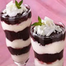 Cranberry White Chocolate Parfaits