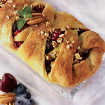 Georgia Pecan Blueberry-Cherry Strudel