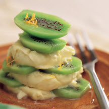 Kiwifruit Stacks with Cinnamon Mascarpone