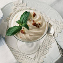 Mascarpone Mousse with Hazelnut Liqueur
