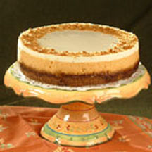 Pumpkin Ginger Cheesecake