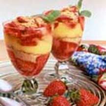 Strawberry Almond Parfait