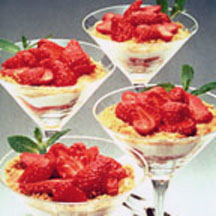 Strawberry Cheesecake in a Glass