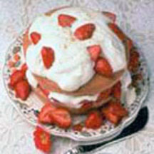 Strawberry Gingercream Shortcake
