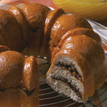 Apricot Walnut Swirl Coffeecake
