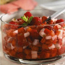 Tomato Raspberry Salsa