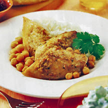 Aromatic Mackerel with Chickpeas