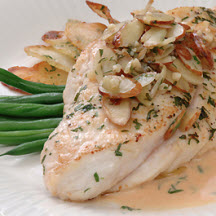 Florida Snapper Almondine