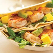 View recipe for Shrimp and Scallop Fajitas with Red and Green Salsa. Shrimp and Scallop Fajitas with Red and Green Salsa