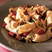 Beer Brat Pasta