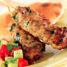 Chicken Kabobs with Avocado Salsa