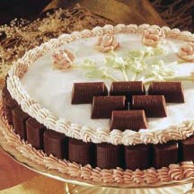 Chocolate Nuggets Flower Basket Cake