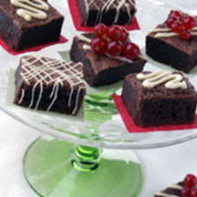 View the recipe Decadent Holiday Chocolate Brownies. Decadent Holiday Chocolate Brownies
